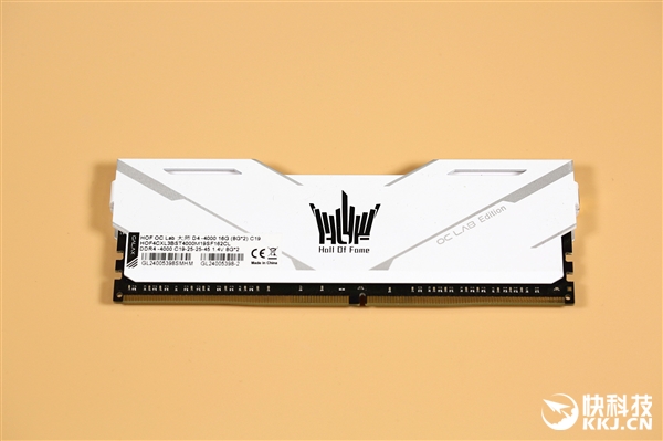影驰HOF OC Lab Master DDR4 4000内存图赏