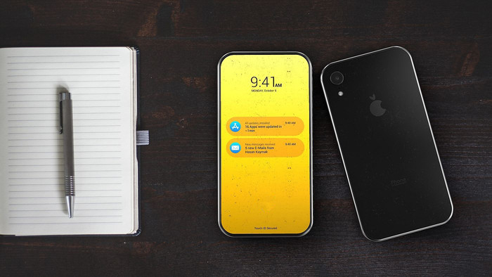 屏下摄像头iPhone渲染图曝光！是这样一定买！