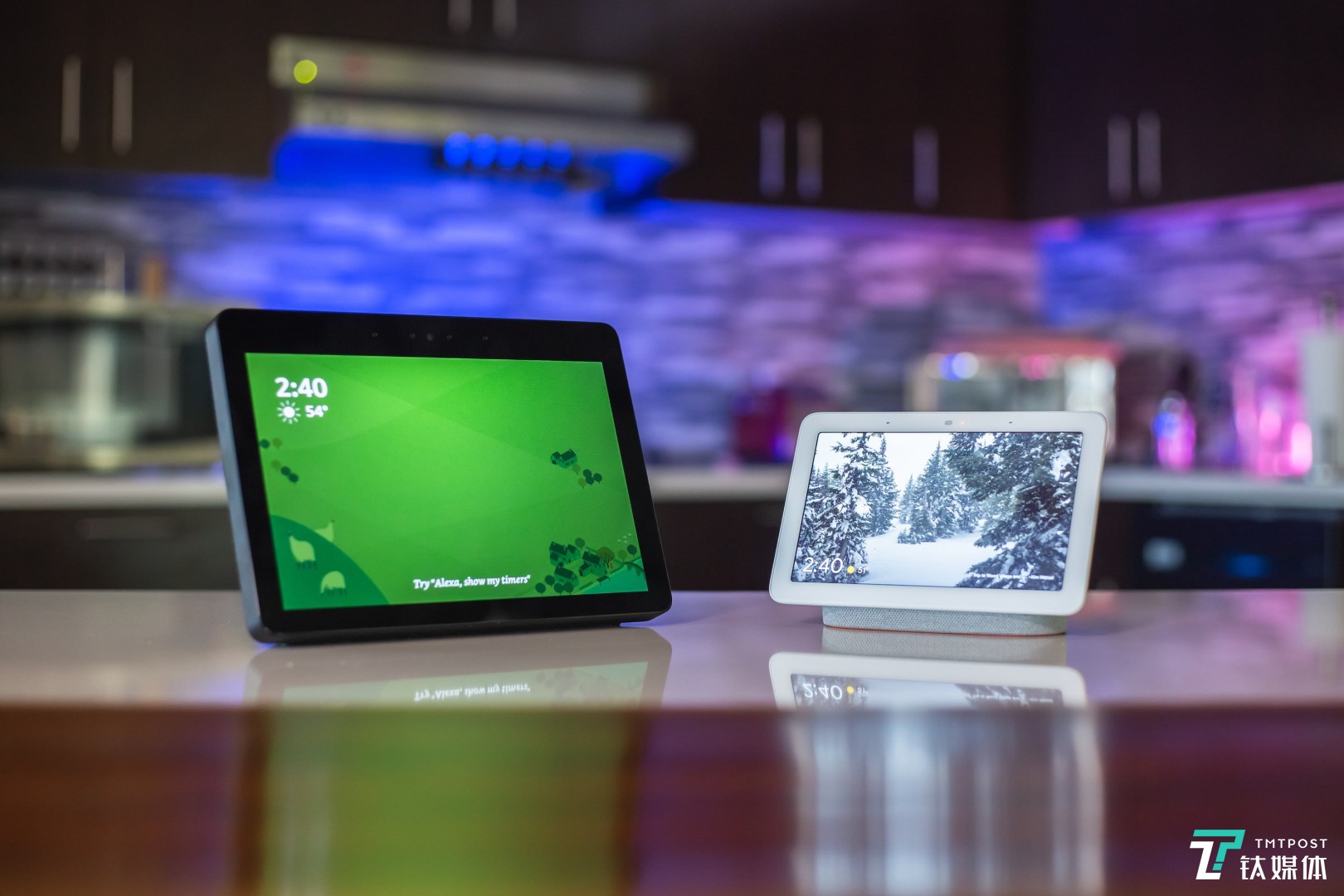 Google Home Hub vs Amazon Echo Show