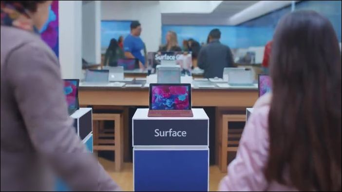 微软假日广告：iPad 只是玩具，Surface 才是真电脑