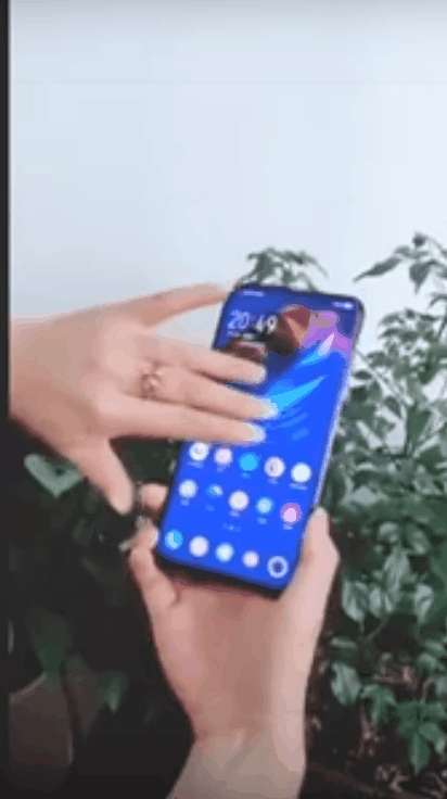 vivo NEX双屏版上手：三指滑动切换屏幕