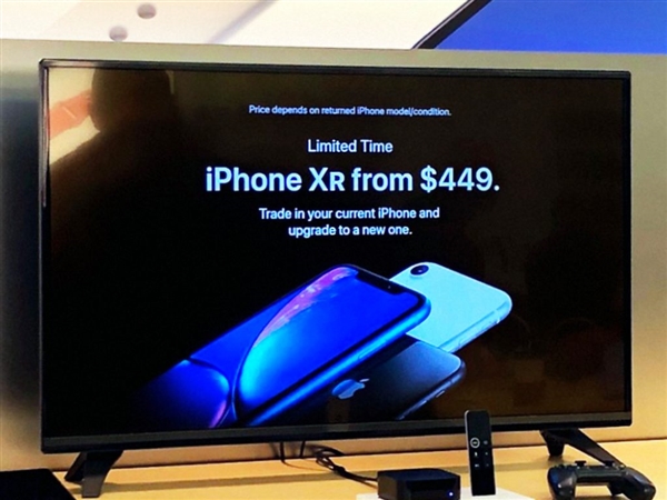 苹果各种促销iPhone XR/XS：广告满天飞