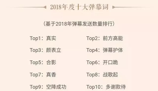 B站的2018年度弹幕：前方真实预警！