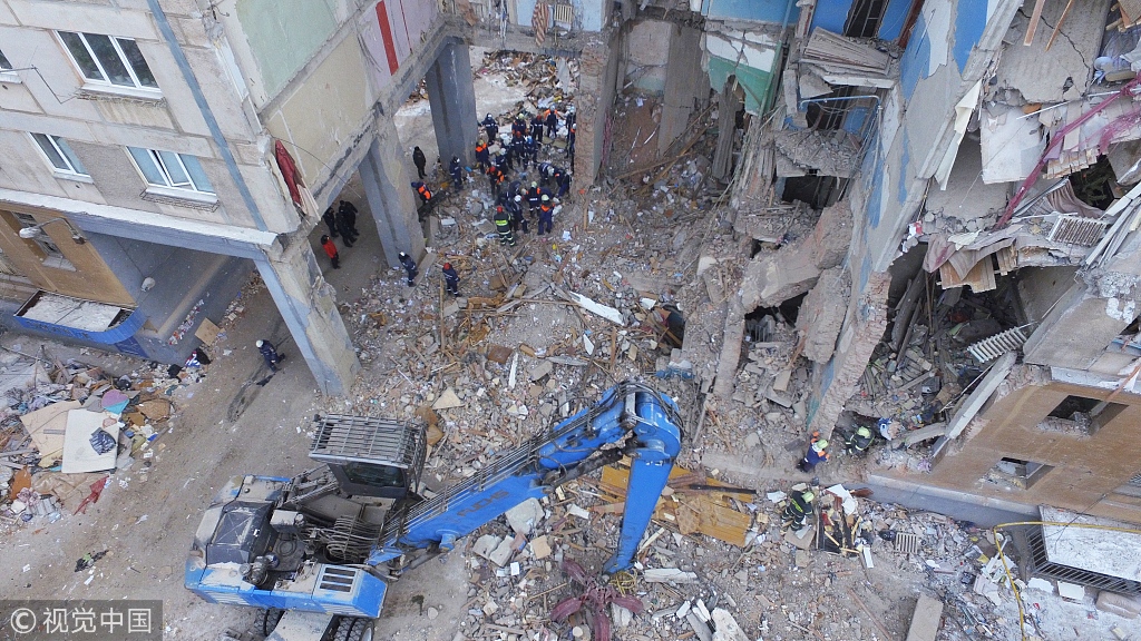 俄居民楼坍塌事故救援结束：确认遇难者人数为39人