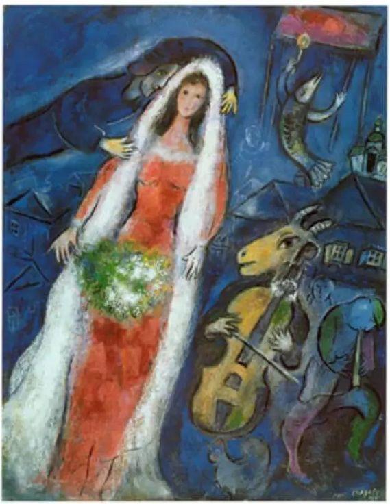 夏加尔的蓝色-充满想象、童趣、忧郁的北国幻想世界