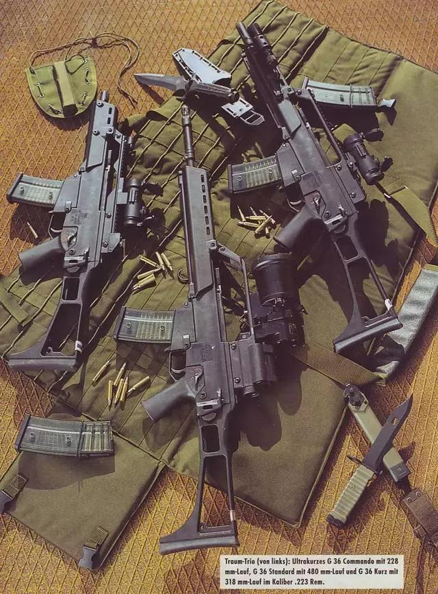 都是套路!德国最好步枪G36,高温射击会变形?扯淡!