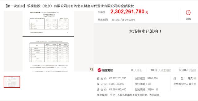 贾跃亭北京三里屯卖楼还债，起拍价23亿，拍卖一天无人报名