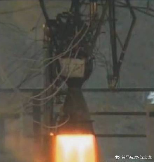 伊朗公布的劳动导弹火箭发动机测试照