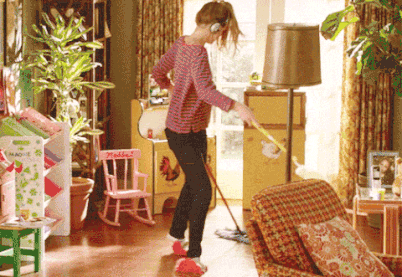 如何给父母营造出经常在家打扫卫生的样子？