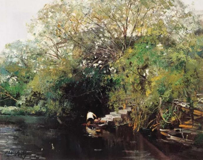 【油画】潘鸿海风景油画作品欣赏