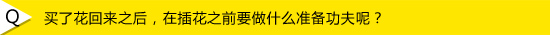 花艺师答疑