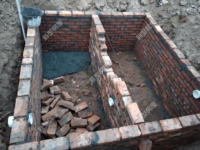 农村自建房没有下水道排污怎么办?这样建个化粪池
