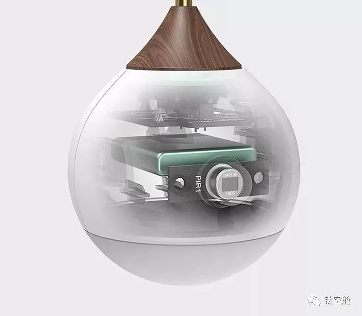 人性化智能小夜灯，靠近自动亮起，可固定、可分离，随身照明超便利 | 钛空舱
