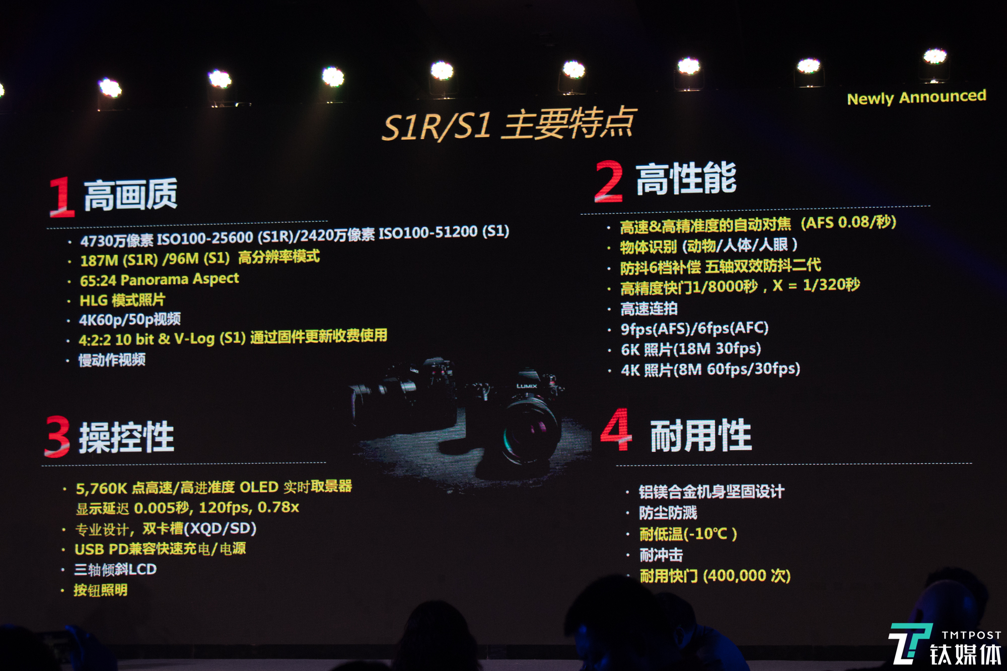 内附真机实拍，松下国内正式发布S1/S1R及三支新镜头 | 钛快讯