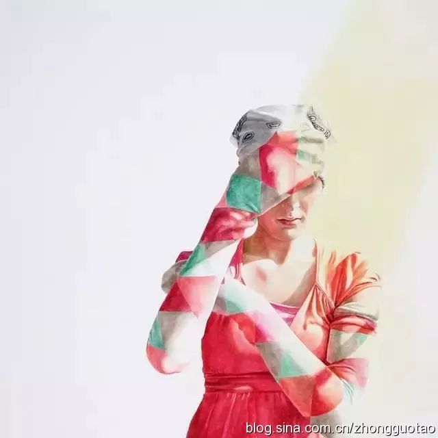 把水彩人物画得这么超写实,绝对牛!!!!!
