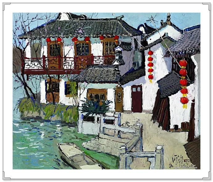 稚雅高洁--庞均油画