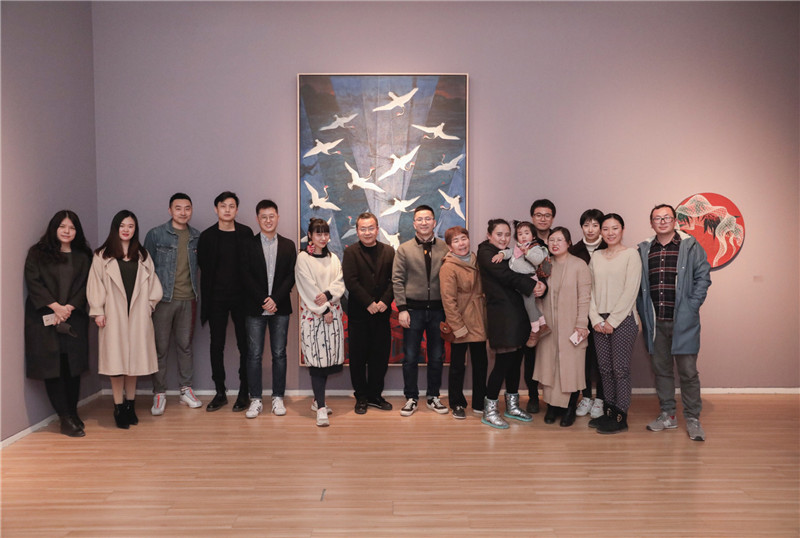 郝建涛个展《弸彋》在HI艺术中心开幕