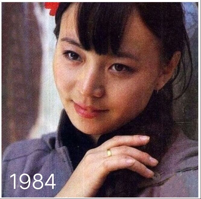 1981年,宋丹丹20岁的少女时代.满脸胶原蛋白,美不胜收.