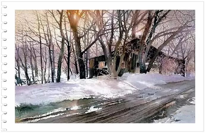 如梦如景--美国画家NitaEngle水彩画