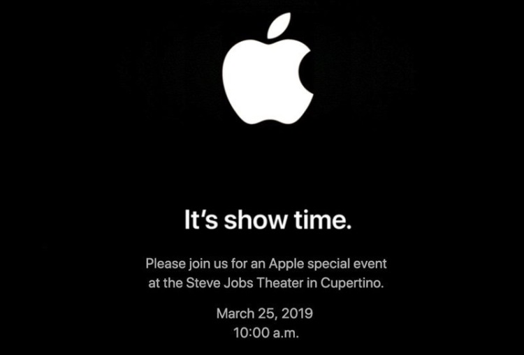 【PW早报】苹果宣布3月25日发布会，主题“show time”