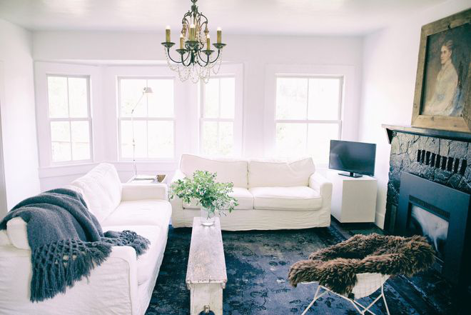 白色家具,白色装修风格