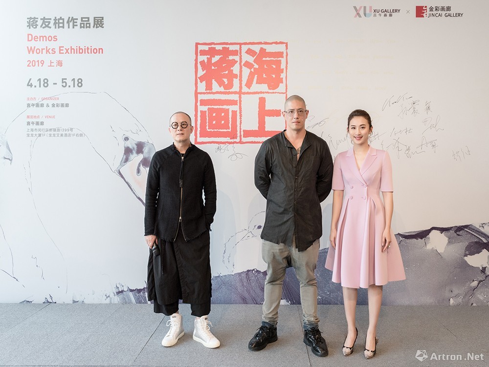 蒋友柏引爆上海 画展开幕一小时作品几乎“有主”