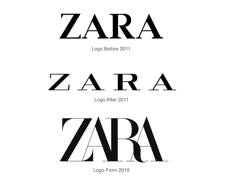 ZARA2019年以前标志