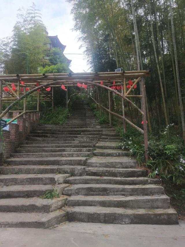 来绵阳北川羌王竹海啊