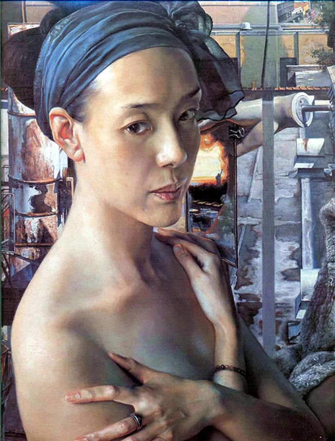 找寻灵魂--王玉琦肖像油画
