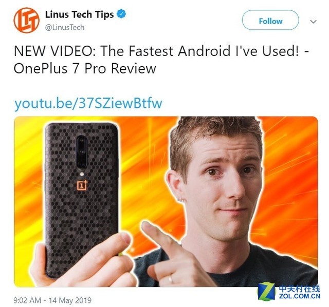 一加7Pro正式发布:看看外国媒体和网红的反应