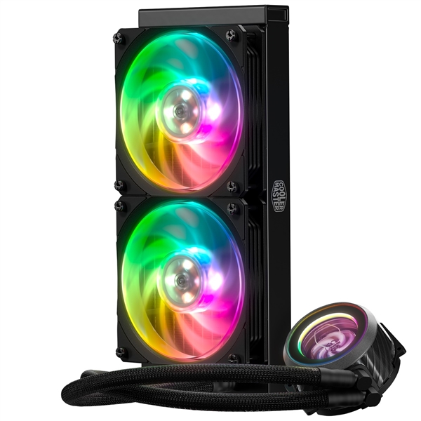 酷冷发布冰神P240 ARGB水冷散热器 支持250W TR4处理器