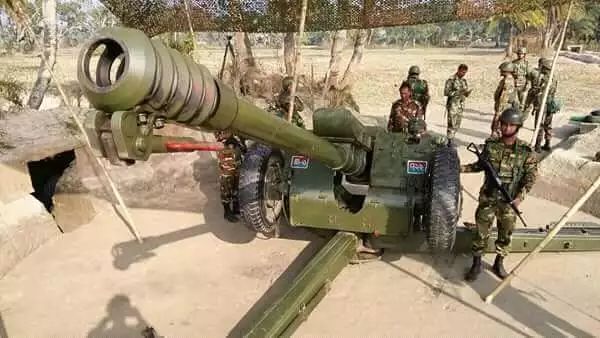 前不久国内出口到孟加拉的pl96式122mm榴弹炮,未来轻型122mm榴弹炮的