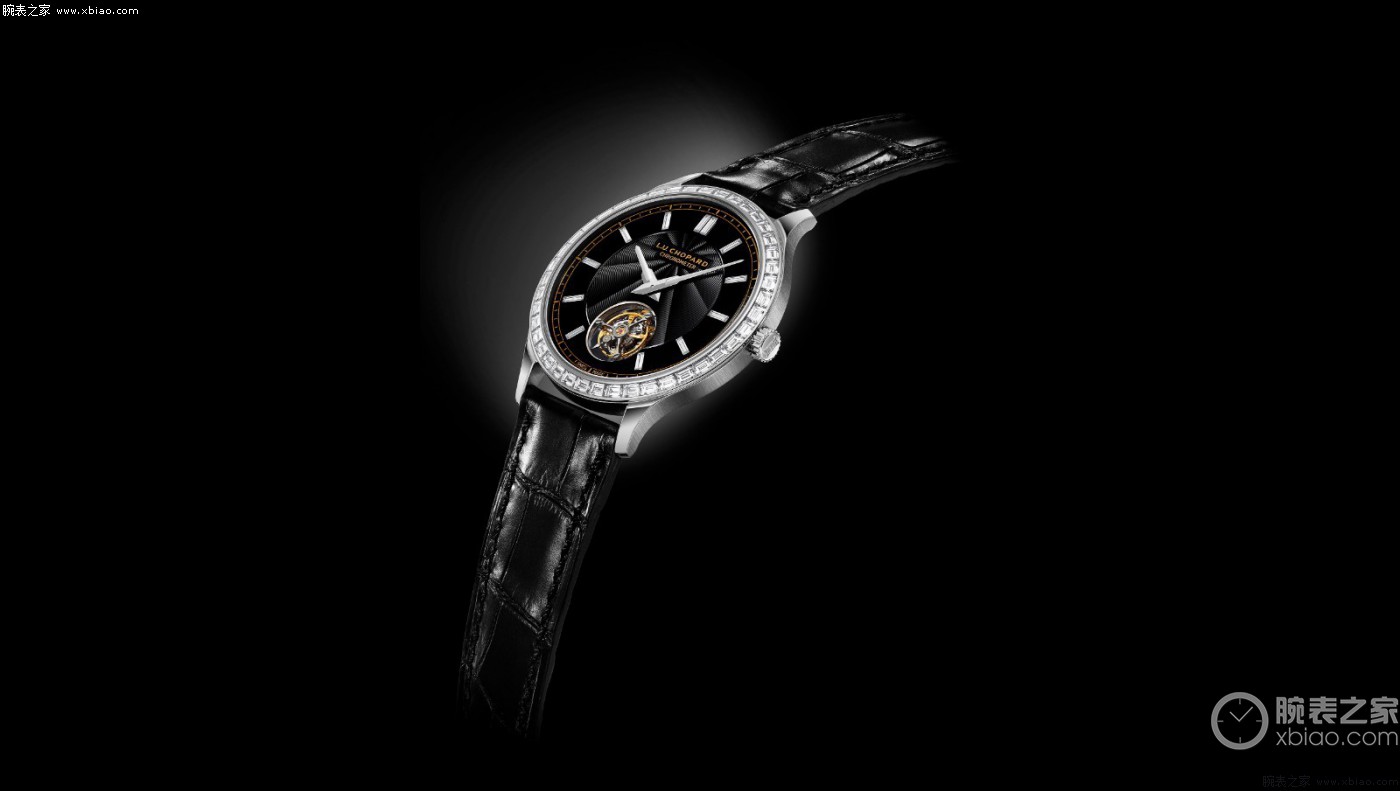 Chopard(萧邦)萧邦推出L.U.C Flying T Twin Baguette飞行陀飞轮长方形镶钻限量腕表