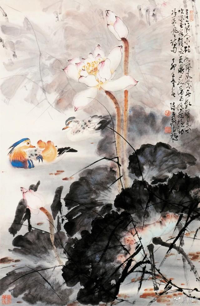 岭南陈子毅花鸟画作品选