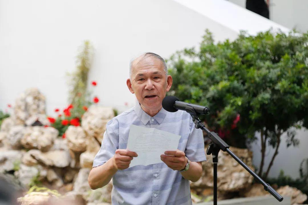 首批国家级古琴非遗代表性传承人,北京古琴文化研究会顾问陈长林致辞