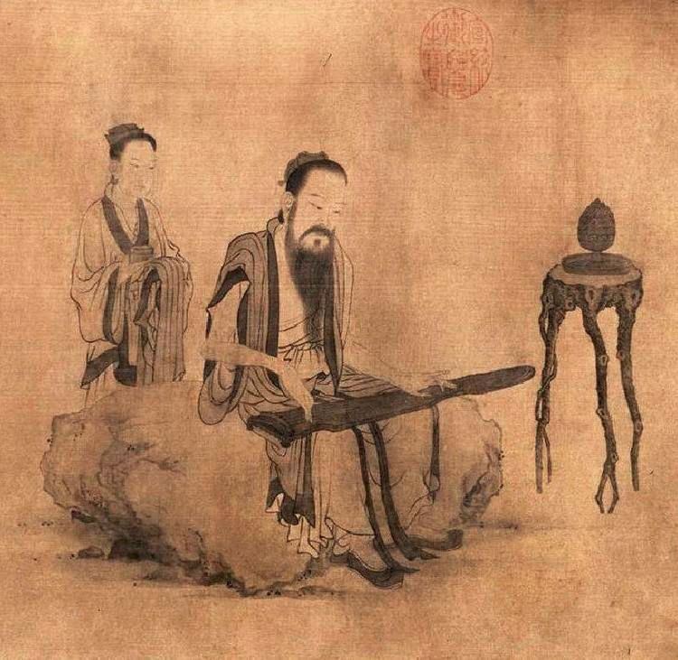 元代文人像