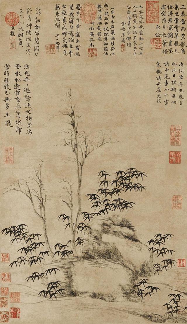 中艺汇赏名画:他的画是"雅"的象征-来欣赏倪云林作品吧