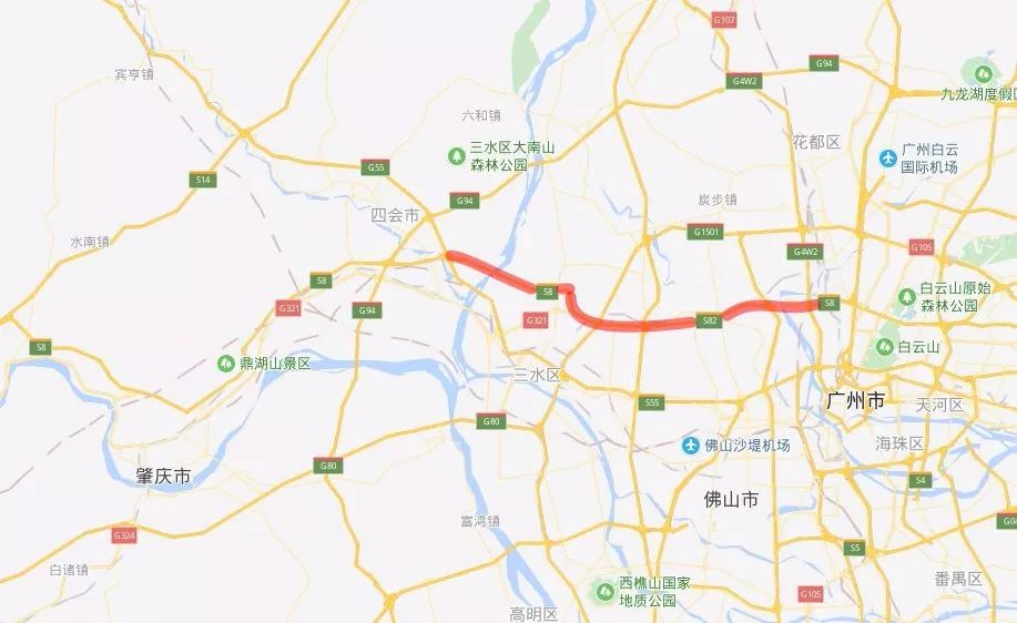 广佛肇高速公路二期肇庆段项目计划2020年上半年完工