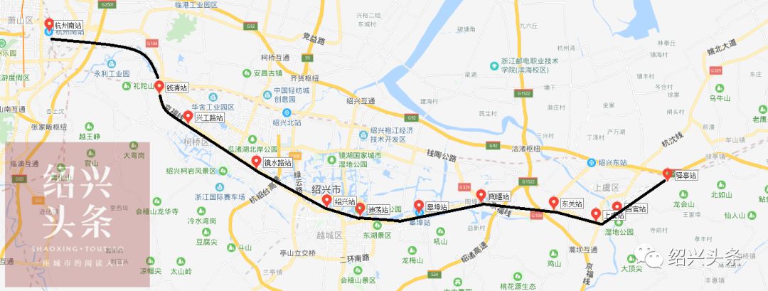 绍兴又一条地铁来了沿线12个站点住附近的有福了