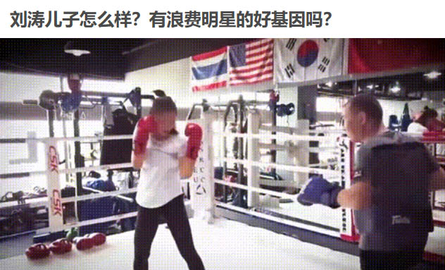 刘涛携10岁儿子练拳击，王子京拳拳到肉活力澎湃