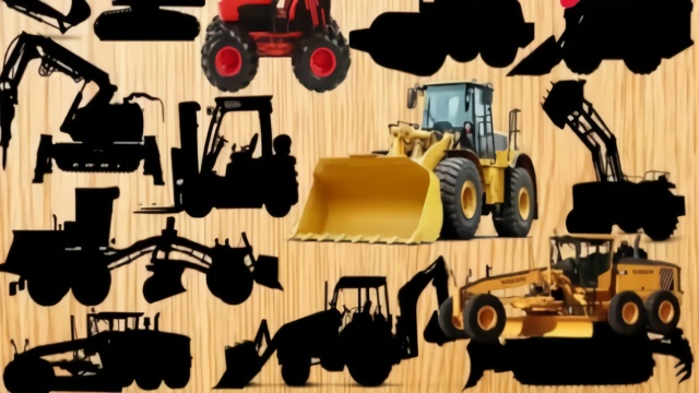 益智动画亲子早教 3D动漫 汽车拼图动画视频4