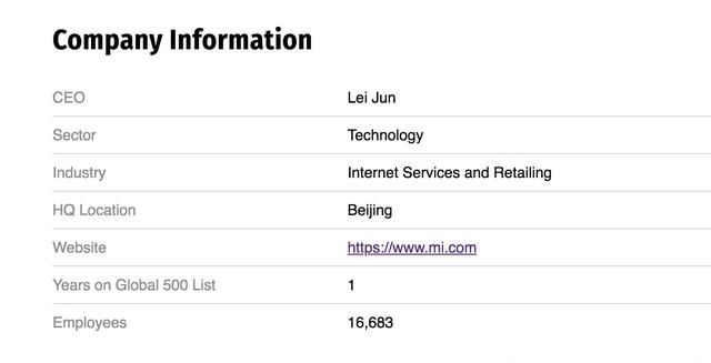 雷军首次超过乔布斯，小米登世界500强，成最年轻上榜企业