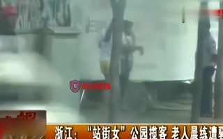 站街女公园揽客老人晨练遭骚扰：总是问你30玩不玩