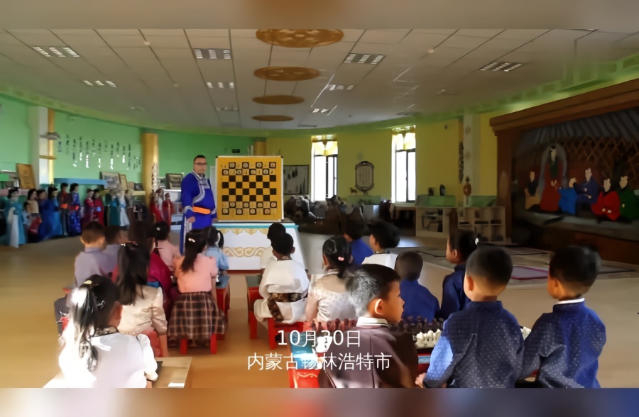 蒙古族传统体育游戏走进幼儿园