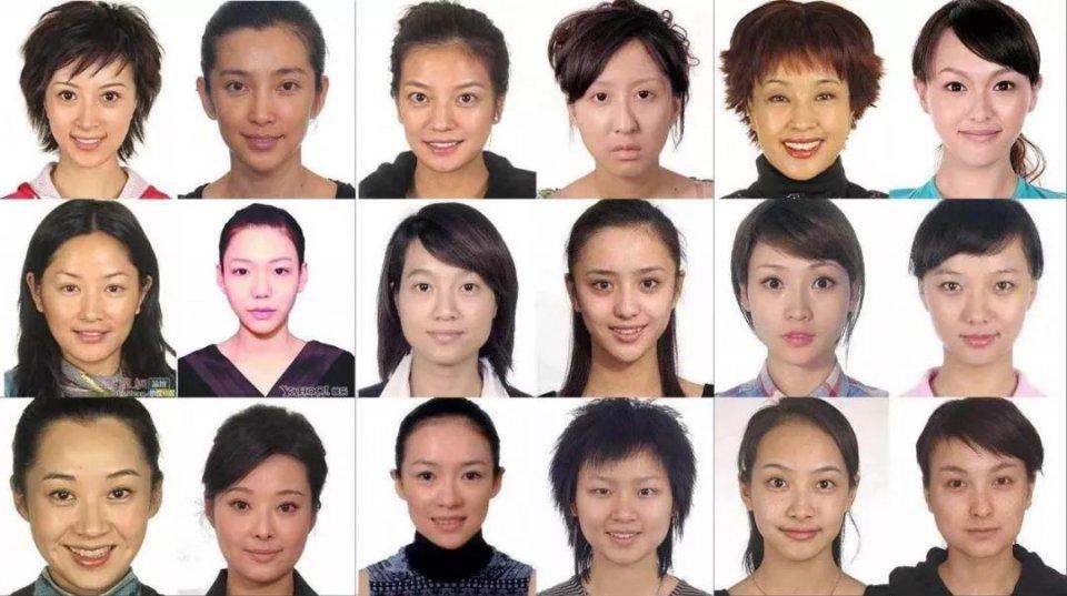 这张照片爆料至少30位女星大整过,只有刘亦菲杨幂不在系列