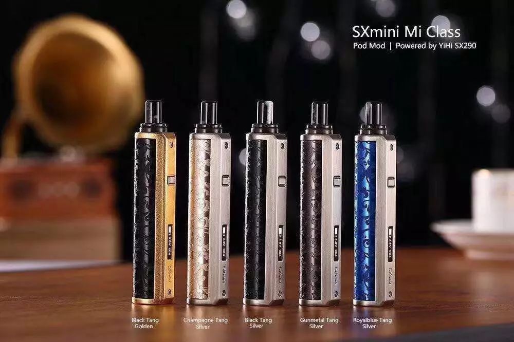 亿海sxmini可调压可注油小烟低调来袭外观沉稳大气尽显奢华质感