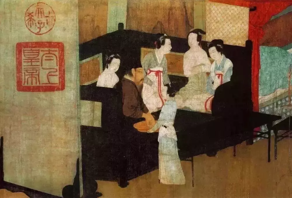 古代名画 | 南唐 顾闳中《韩熙载夜宴图》__凤凰网