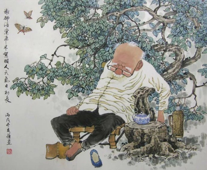 [转载]谢友苏——民国风情人物画