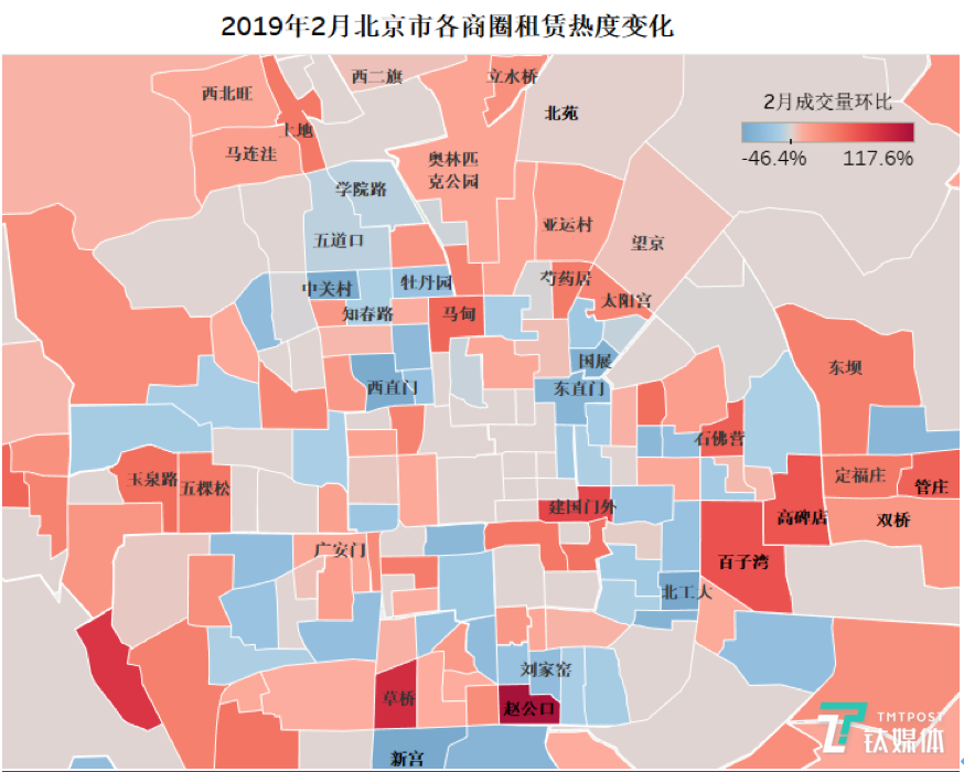 北京商圈分布图2020图片