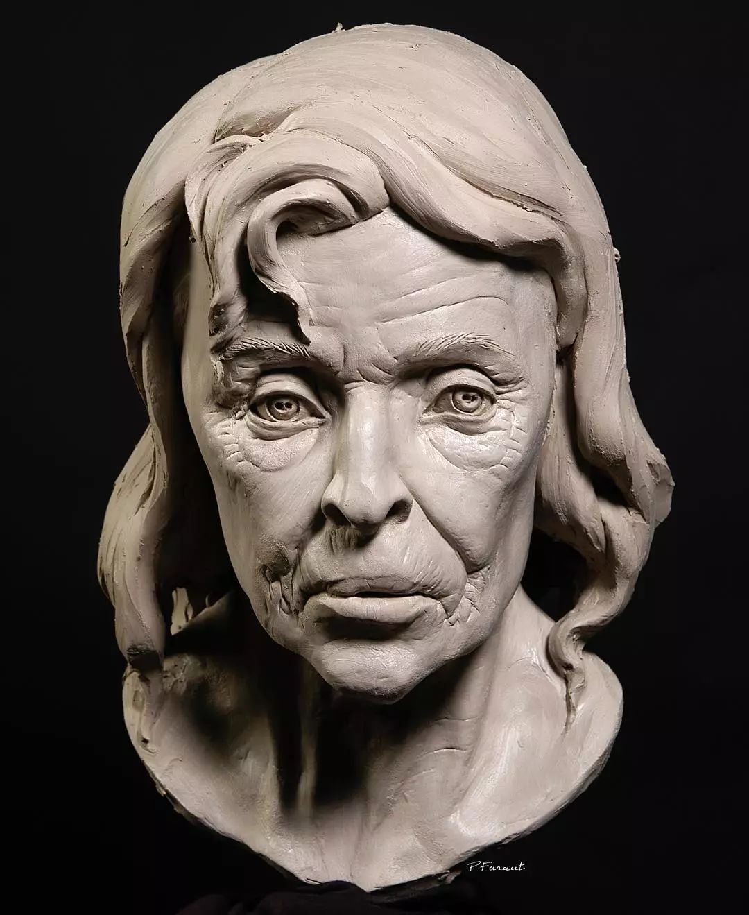 美国雕塑大师 philippe faraut :每一个肖像都是有情绪的